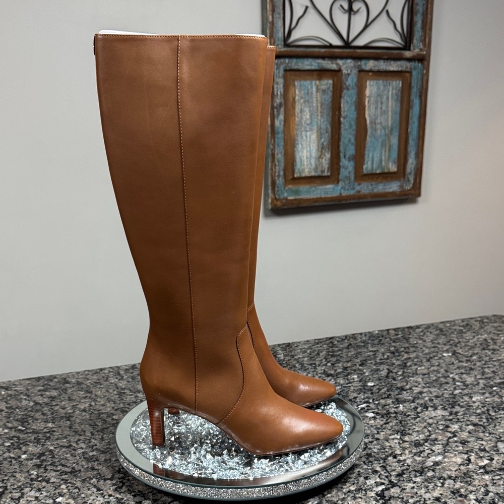 Ralph Lauren Brown Heeled Boots